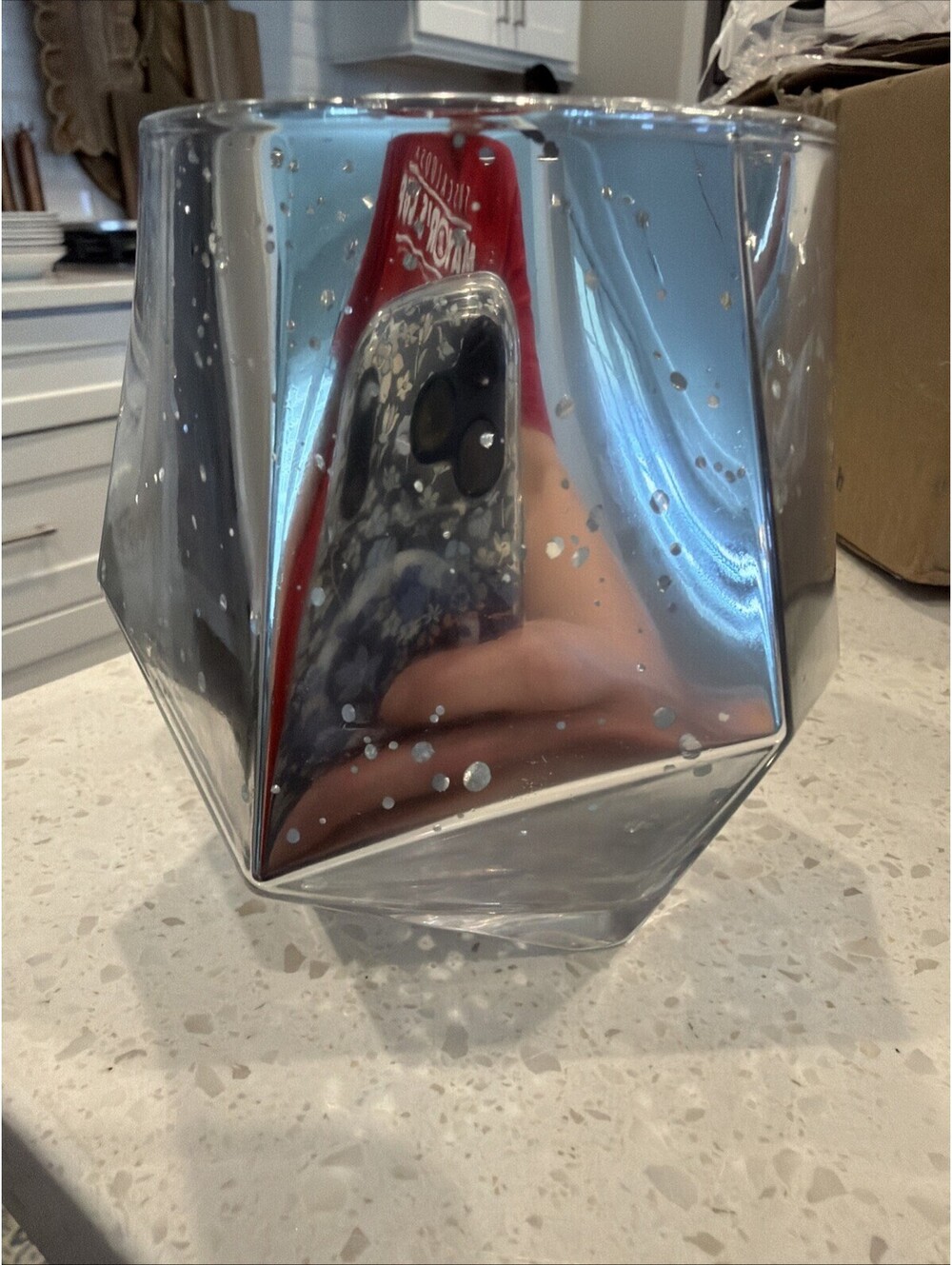 Dream Vessels XEOS Mercury Silver Candle Vessels – NIB Case of 4, 2 Avail